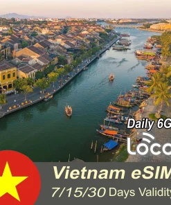 Vietnam Local eSIM For 7/15/30 Days | Up to 6GB/Day