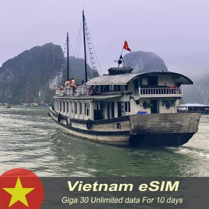 Vietnam eSIM Unlimited Data for 10 days