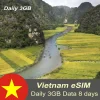 Vietnam eSim Daily 3GB Data for 8 days