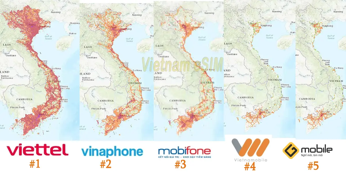 Which Vietnam mobile carrier coverage is the best? 