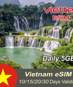 Vietnam Viettel eSIM Daily 5GB