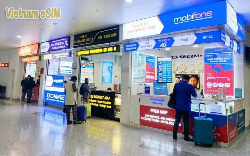 Hanoi (Noi Bai) Airport sim card stores