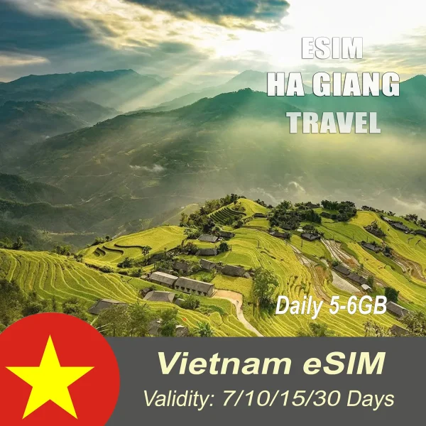 Alternative view of Ha Giang Loop eSIM For Tourist