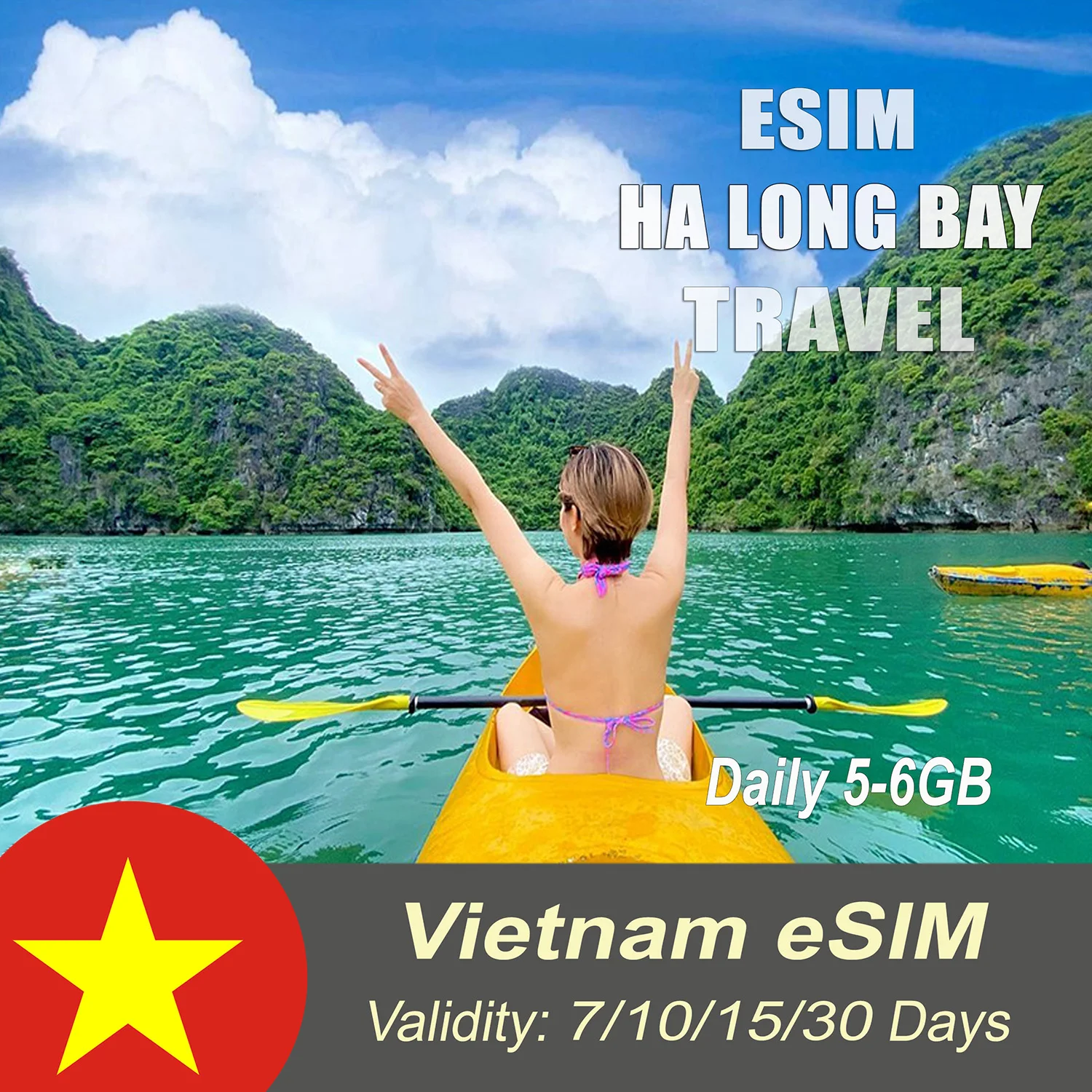esim travel for Ha Long Bay