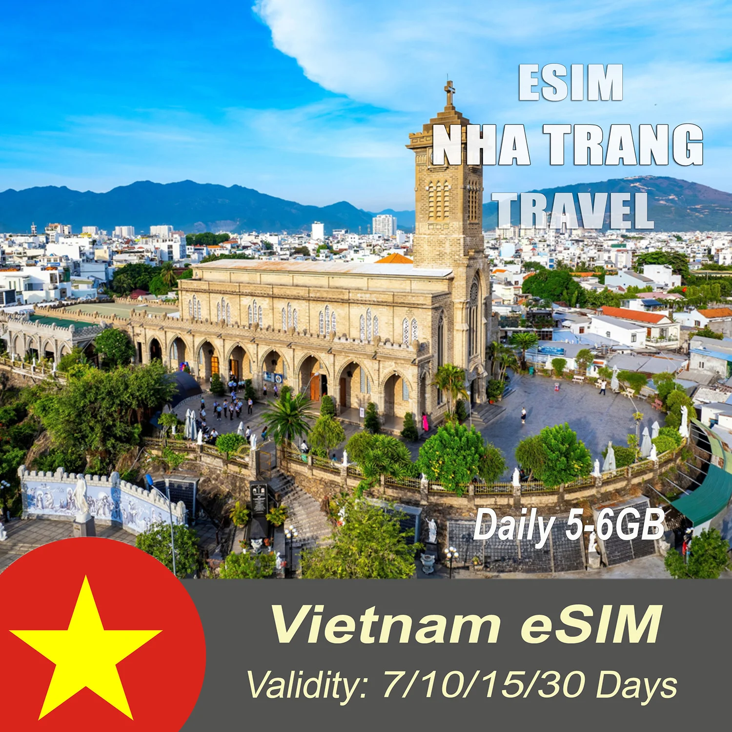 Nha Trang eSIM For Tourist & Travel - Image 2